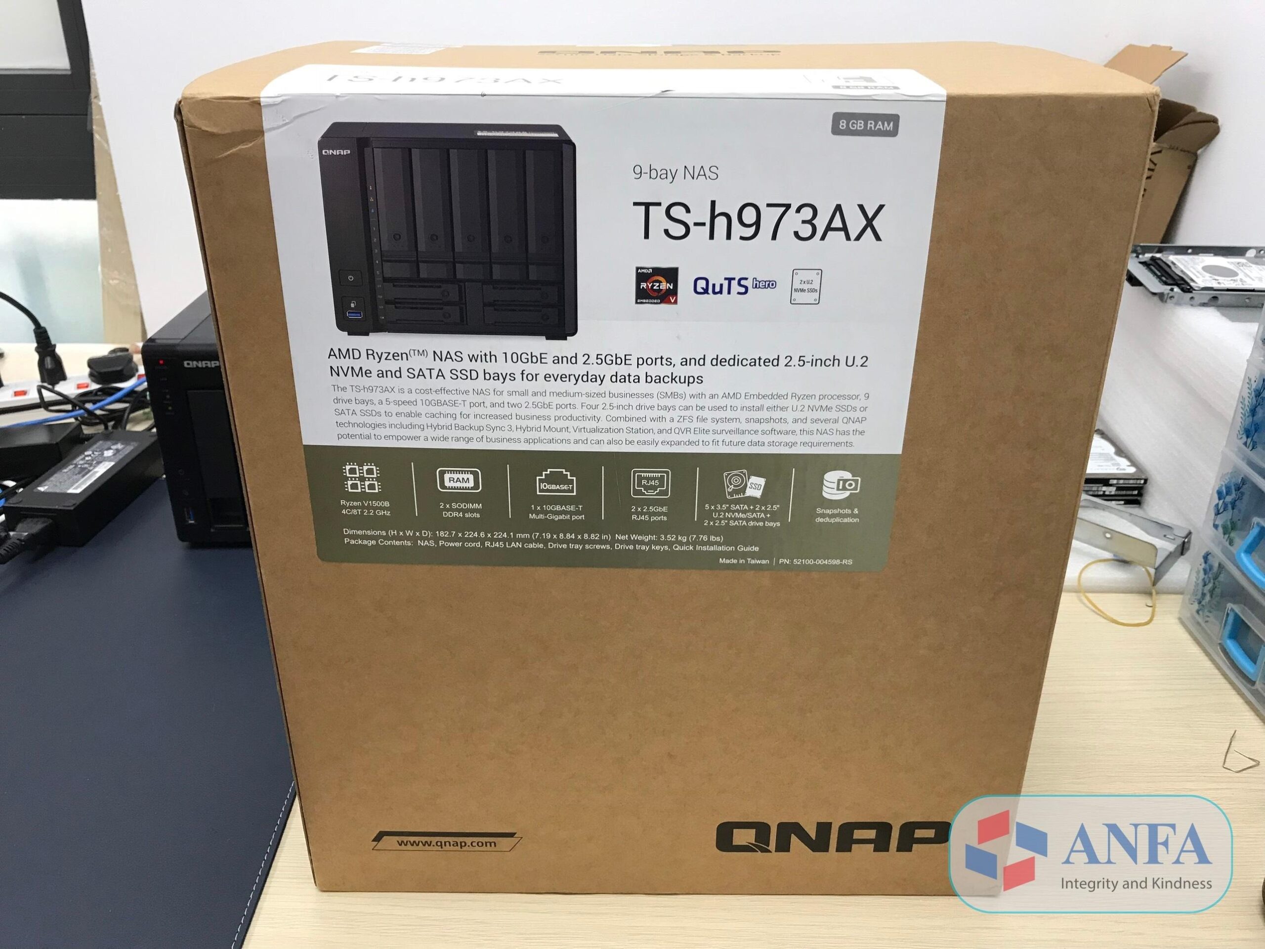 ĐÁNH GIÁ QNAP NAS TS-h973AX-8G