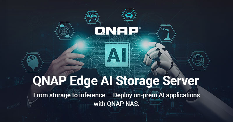 QNAP ra mắt Máy chủ Lưu trữ Edge AI