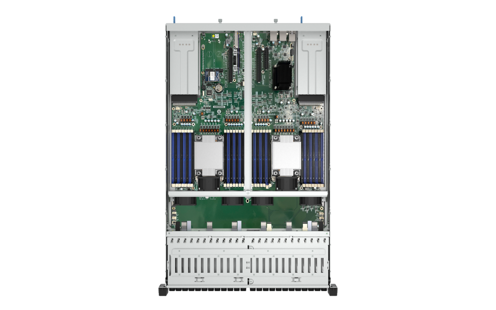 TDS-h2489FU R2 - NAS all-flash U.2 NVMe 24-bay cao cấp với 2 CPU, hiệu năng đỉnh cao cho doanh nghiệp