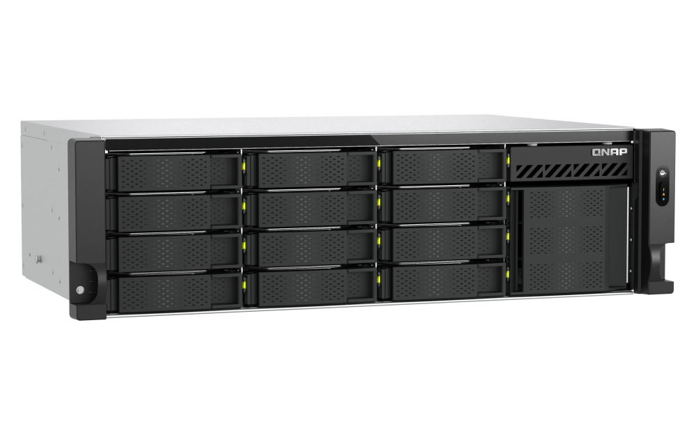 TS-h1655XeU-RP - NAS rackmount độ sâu ngắn ZFS 10GbE